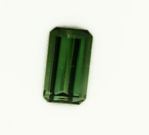 Tourmaline Green Emerald Cut